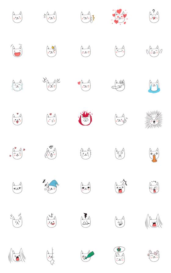 [LINE絵文字]Akdong_catの画像一覧