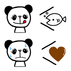 パンダ絵文字の絵文字メイン画像