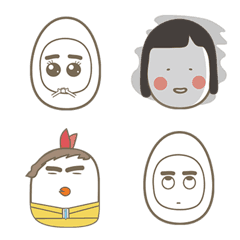 [LINE絵文字] Gogochicken familyの画像