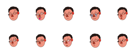 [LINE絵文字]A MAN'S FEELINGの画像一覧