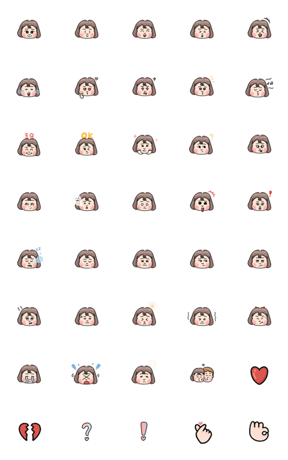 [LINE絵文字]CP value emoticonの画像一覧