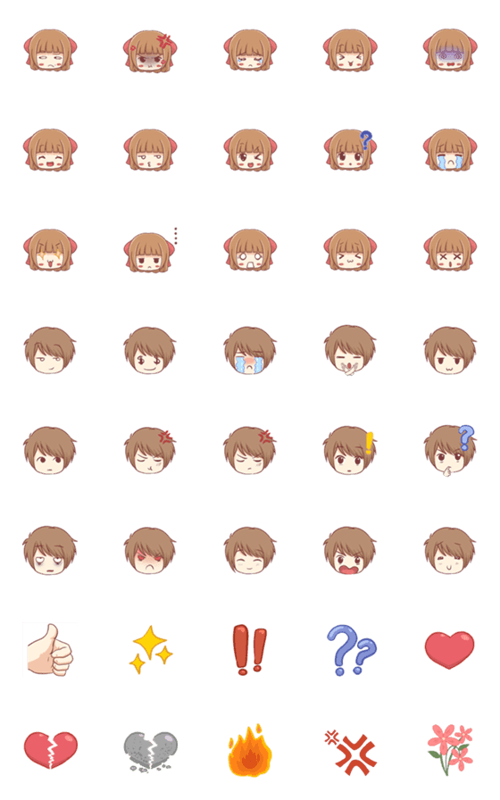 [LINE絵文字]Centilia ＆ Raei Emojiの画像一覧