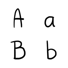 [LINE絵文字] ABC Basic Emojiの画像