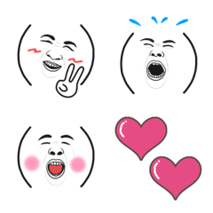 [LINE絵文字] Silly face！ 2 絵文字の画像