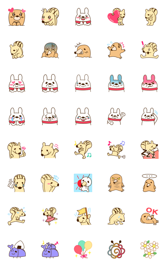 [LINE絵文字]Day-to-day Emoji of Jyobijodyの画像一覧