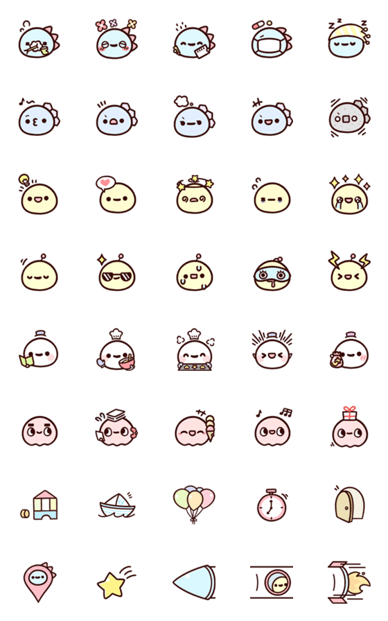 [LINE絵文字]Seed emoji3の画像一覧