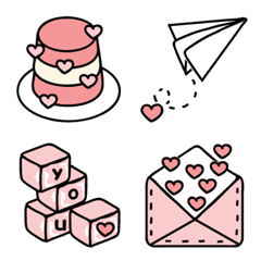 [LINE絵文字] Cute items 15 ^^の画像