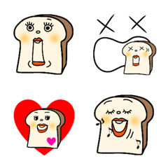 [LINE絵文字] 食パン君の画像