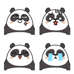[LINE絵文字] Panda emotionsの画像