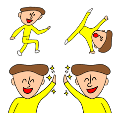 [LINE絵文字] dance dance emojiの画像