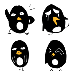 [LINE絵文字] Ugly penguinの画像