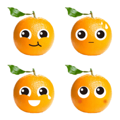 [LINE絵文字] Orange expressionの画像