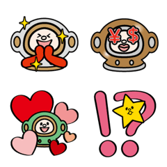 モグっぺ絵文字の絵文字メイン画像