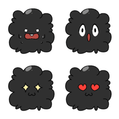 [LINE絵文字] かわいいほこりキャラクターの画像