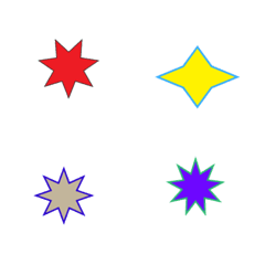 [LINE絵文字] star starstar starGeometryの画像