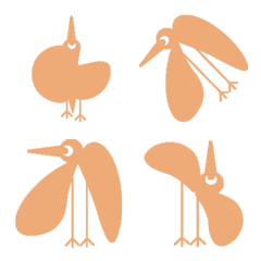 [LINE絵文字] Bird (brown)の画像