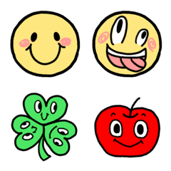 ポップでアメリカンの絵文字メイン画像