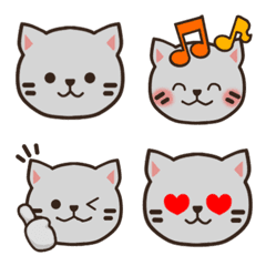 大人の猫かわのLINE絵文字