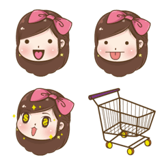 [LINE絵文字] Lookmoo Pooklook Emojiの画像