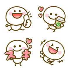 [LINE絵文字] ゆるかわ♡棒人間4の画像