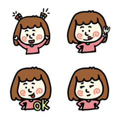 [LINE絵文字] A-Feng Emojiの画像