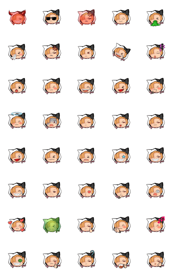 [LINE絵文字]inokuma emojiの画像一覧
