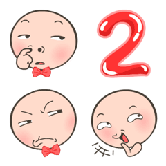 [LINE絵文字] Stunt man Emoji so cute Vol.2の画像