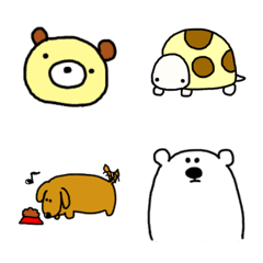 [LINE絵文字] kawaii animalsの画像