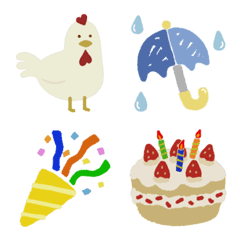 [LINE絵文字] やさしい絵文字の画像
