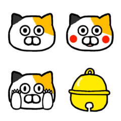 [LINE絵文字] ぽちゃねこ 絵文字の画像