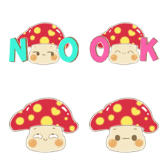 [LINE絵文字] Red Mushroomの画像