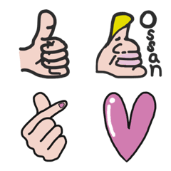 これは指ですか？の絵文字メイン画像
