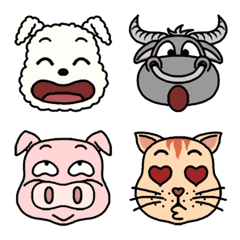 [LINE絵文字] Animal Emojiの画像