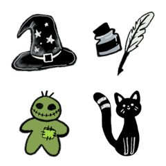 [LINE絵文字] Witch items and decorの画像