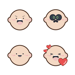 [LINE絵文字] Handsome Egg Emojiの画像