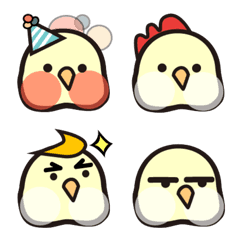 [LINE絵文字] GUAGUA - yellow bird part2の画像