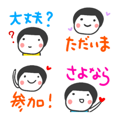 [LINE絵文字] 【らくがきガール】使いやすい絵文字2の画像