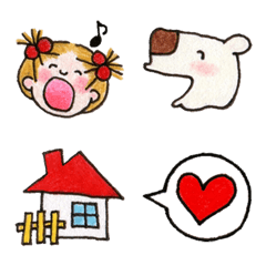 [LINE絵文字] COCO and Wondrous Emoji 2の画像