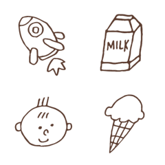 [LINE絵文字] ガーリー絵文字3の画像