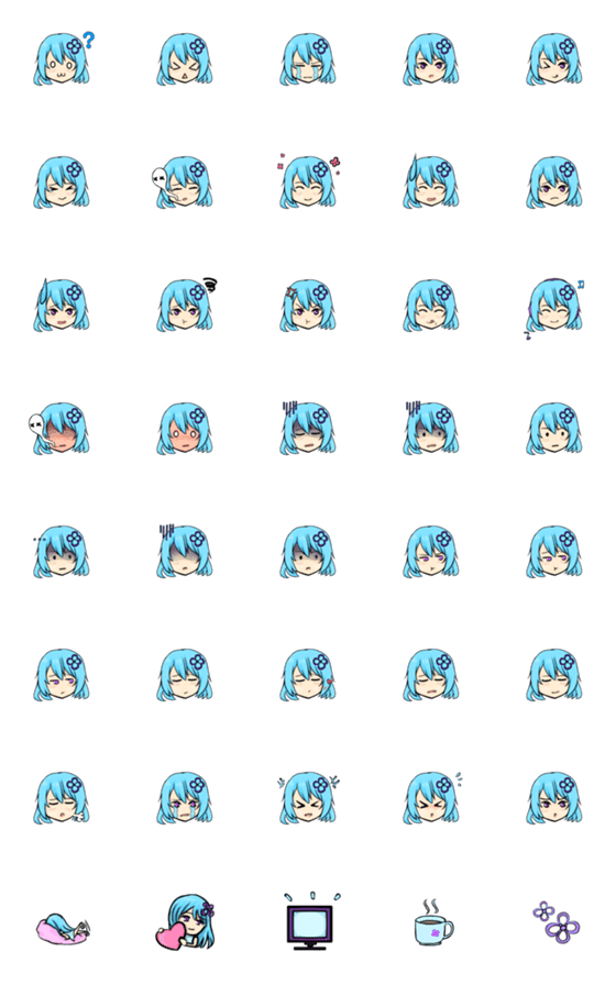 [LINE絵文字]Icy emojiの画像一覧