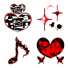 Line絵文字 ハート キラキラ 音符14 インセイン 40種類 1円 Line絵文字 ハート キラキラ 音符14 インセイン 40種類 1円