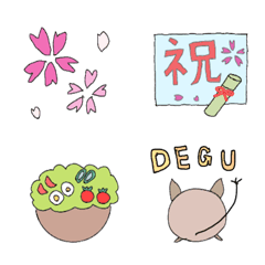 [LINE絵文字] Girly Emoji♥️6の画像