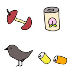 [LINE絵文字] 道端のゴミの画像