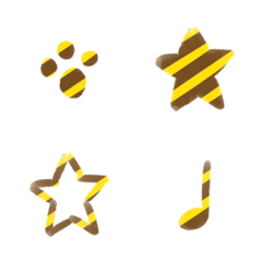 Tiger Cat Textureの絵文字メイン画像