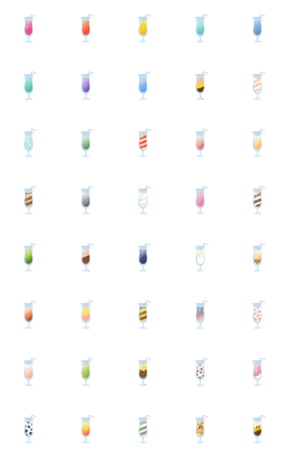 [LINE絵文字]Delicious Drink : I (Universal)の画像一覧