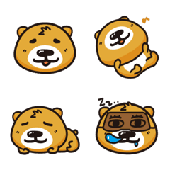 [LINE絵文字] Mr.BROWN and Mr.brown-emojiの画像