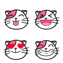 [LINE絵文字] Emoji cat funnyの画像