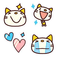 [LINE絵文字] シャカリキねこ 絵文字の画像