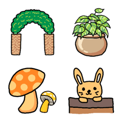 [LINE絵文字] Tiny Plants in Gardenの画像