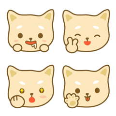 [LINE絵文字] little shiba meow vo.1の画像